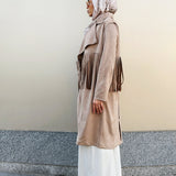 Suede Coat Cafe - AB ESSENTIALS