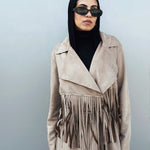 Suede Coat Cafe - AB ESSENTIALS