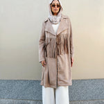 Suede Coat Cafe - AB ESSENTIALS