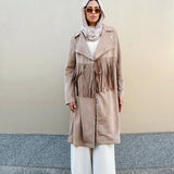 Suede Coat Cafe - AB ESSENTIALS