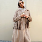 Suede Coat Cafe - AB ESSENTIALS