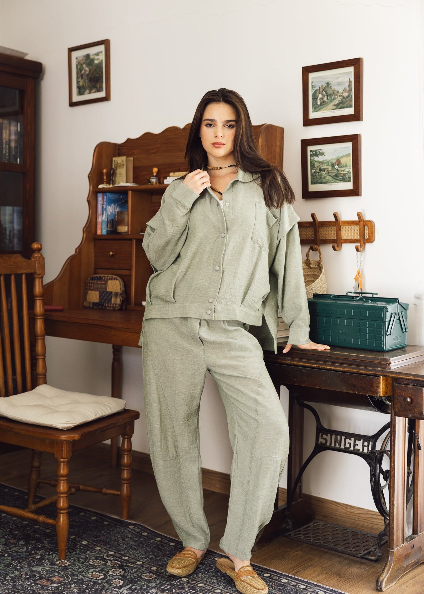 Sun Rise Set Olive - AB ESSENTIALS