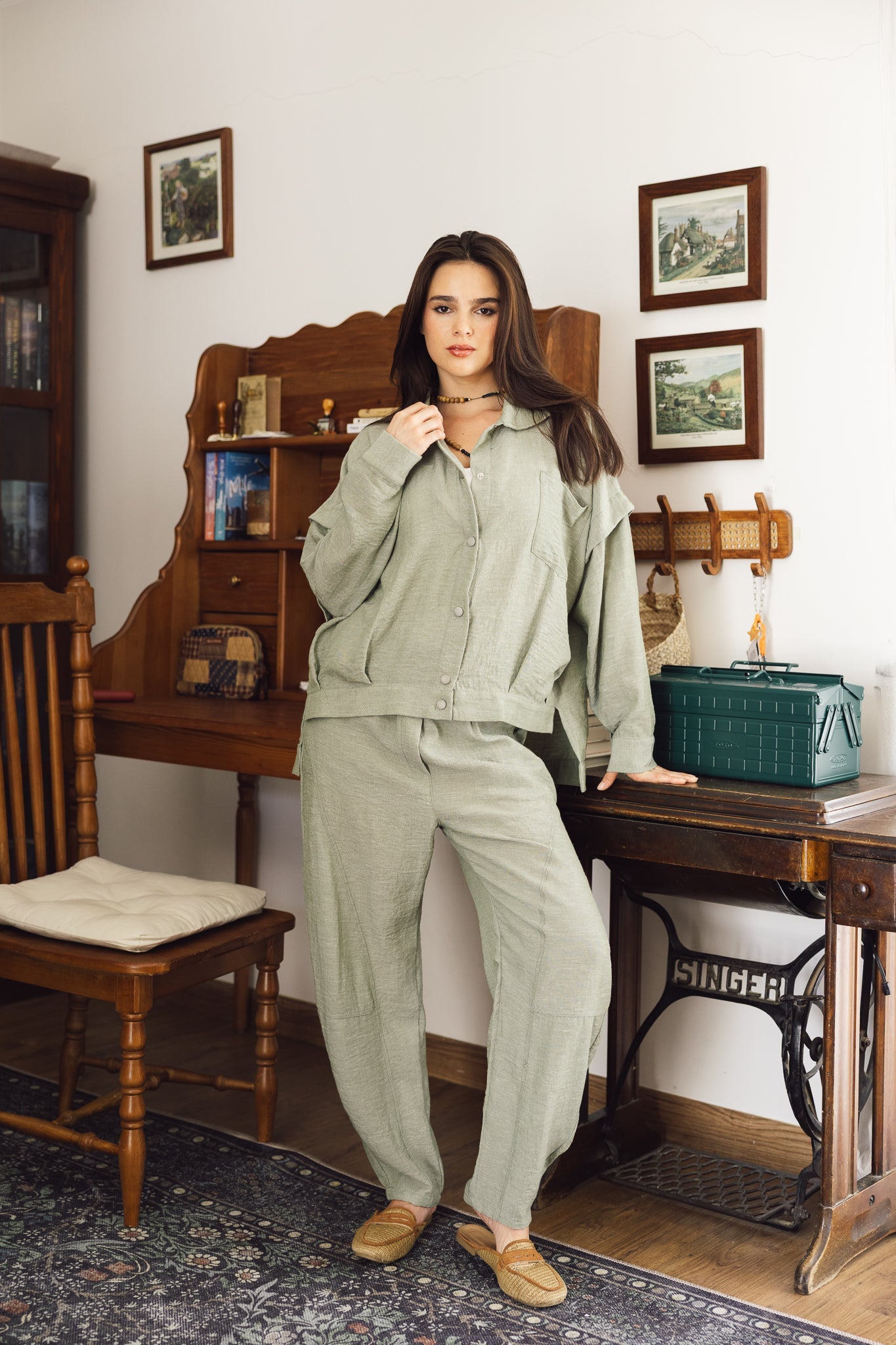 Sun Rise Set Olive - AB ESSENTIALS