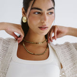 Sun Wave Shimmer Crochet Cardigan Off White - AB ESSENTIALS