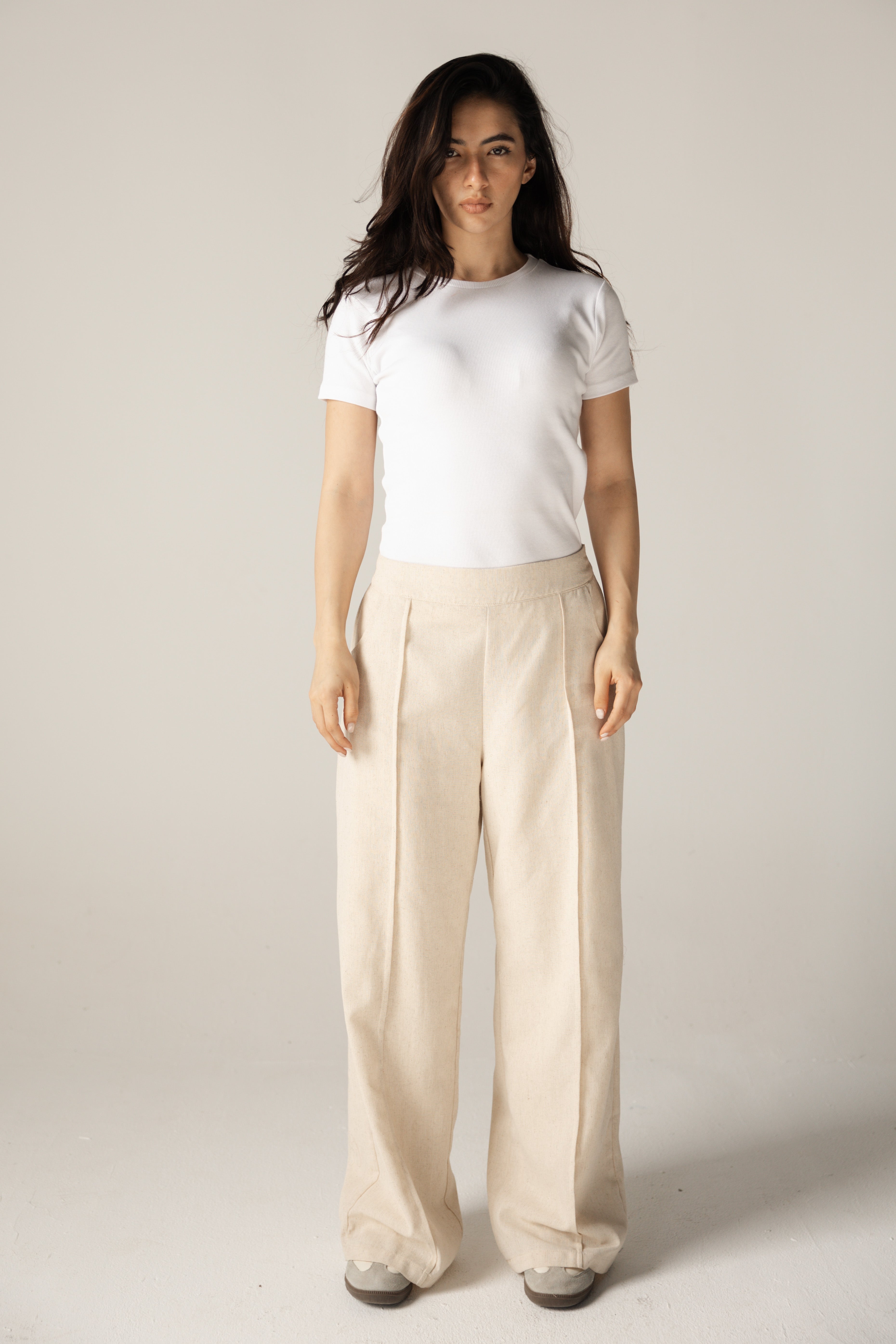 Sway Pants Beige - AB ESSENTIALS