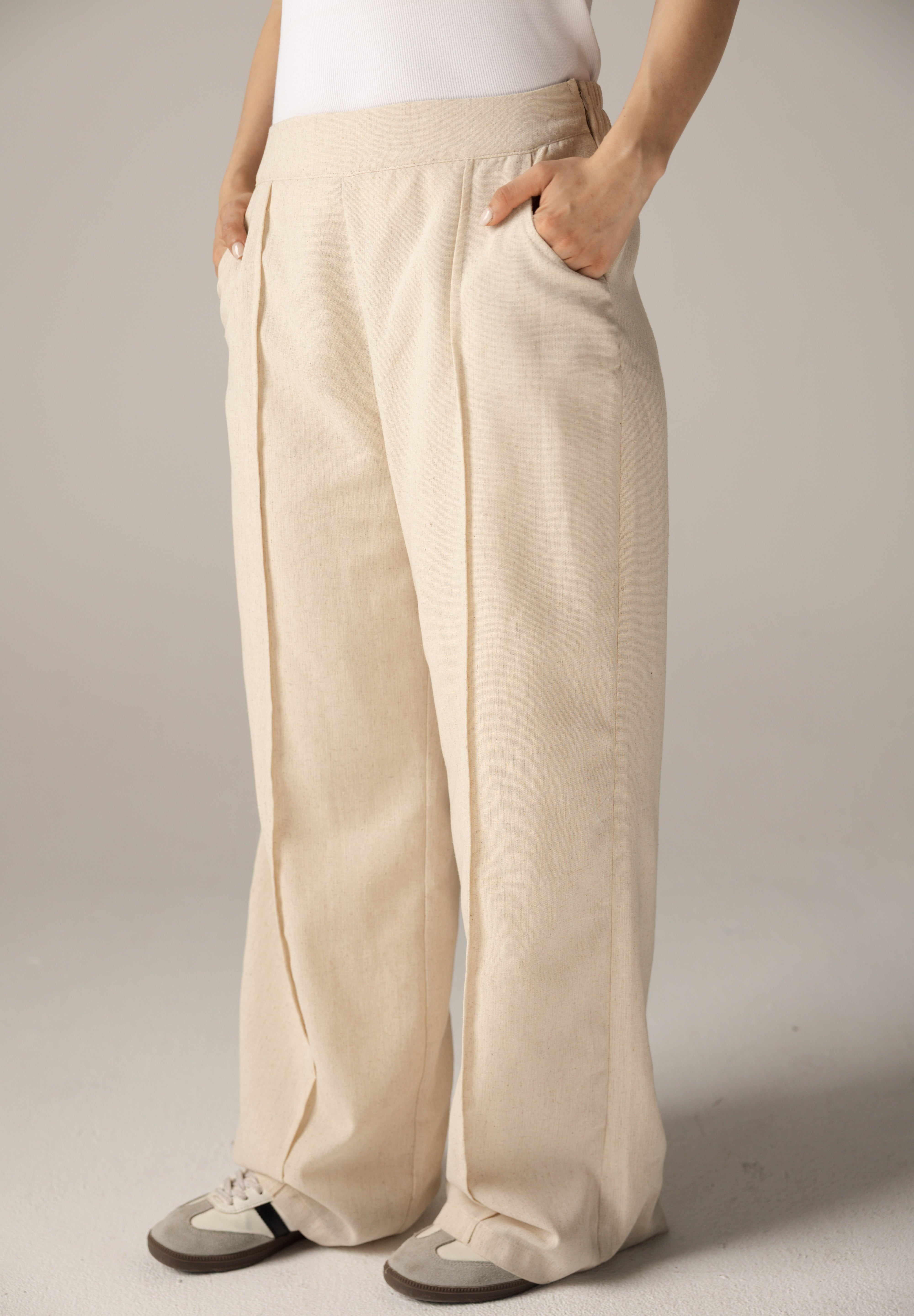 Sway Pants Beige - AB ESSENTIALS