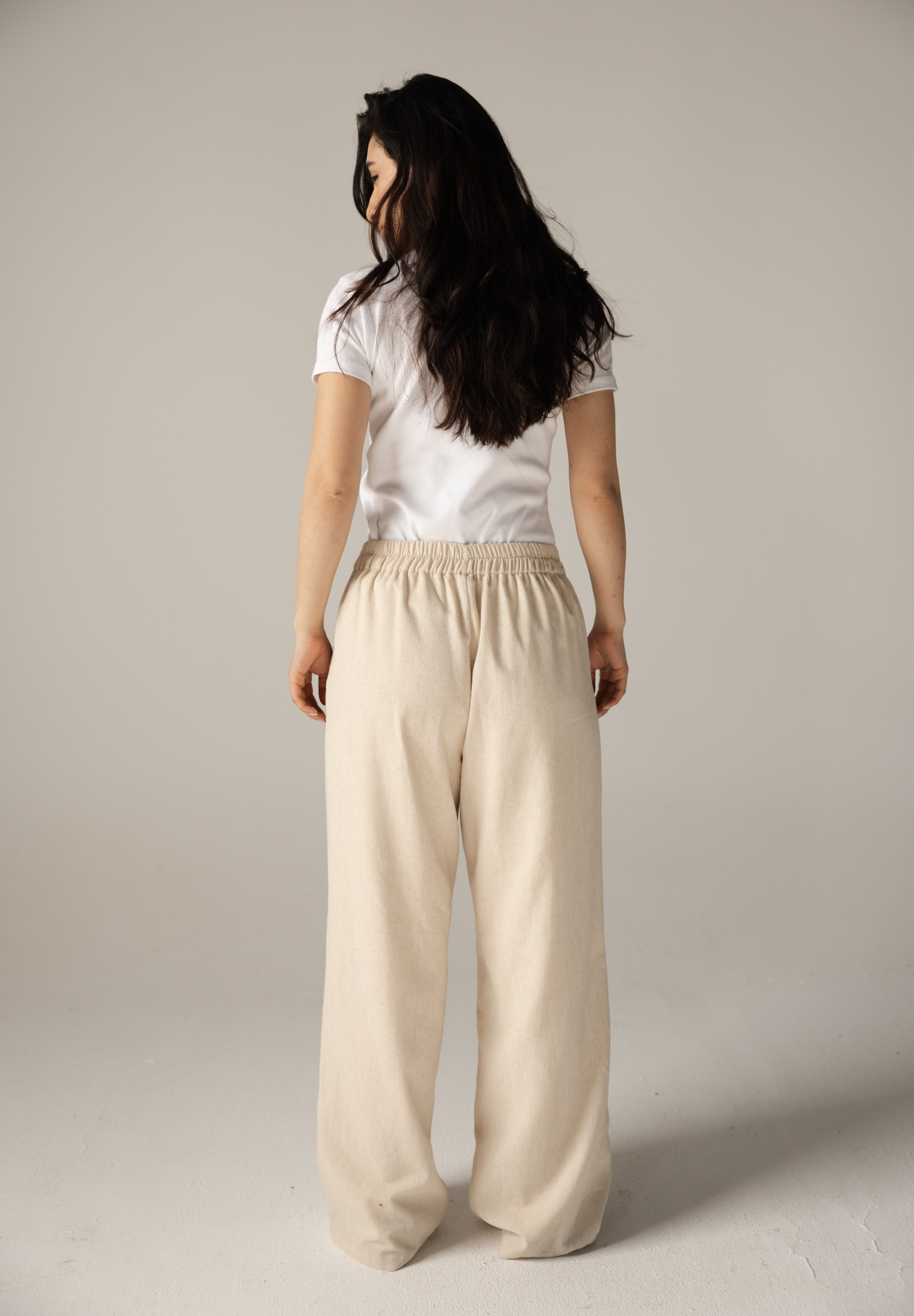 Sway Pants Beige - AB ESSENTIALS
