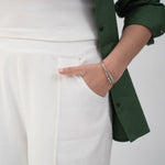 Sway Pants White - AB ESSENTIALS