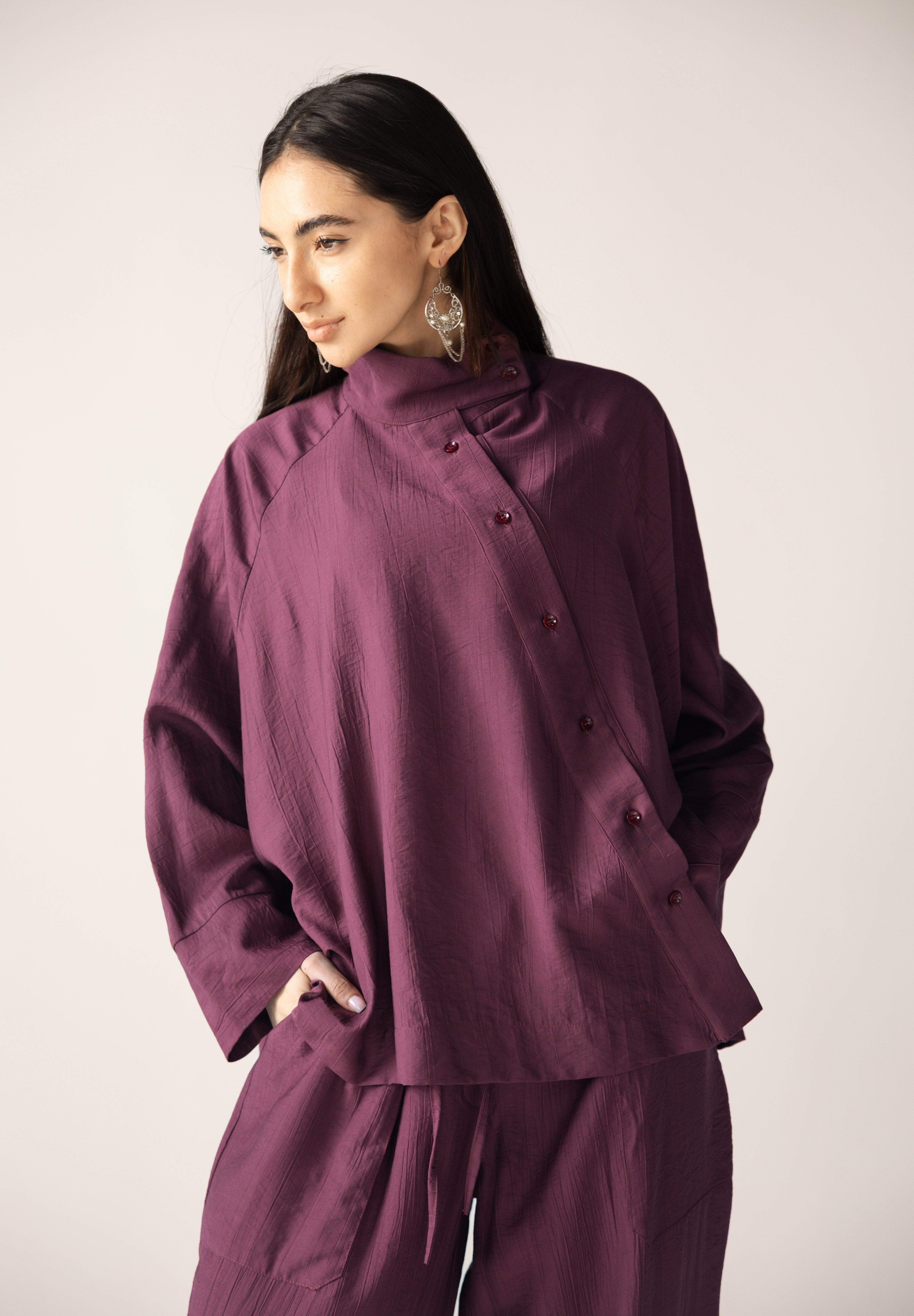 The Exhale Set Burgundy - AB ESSENTIALS