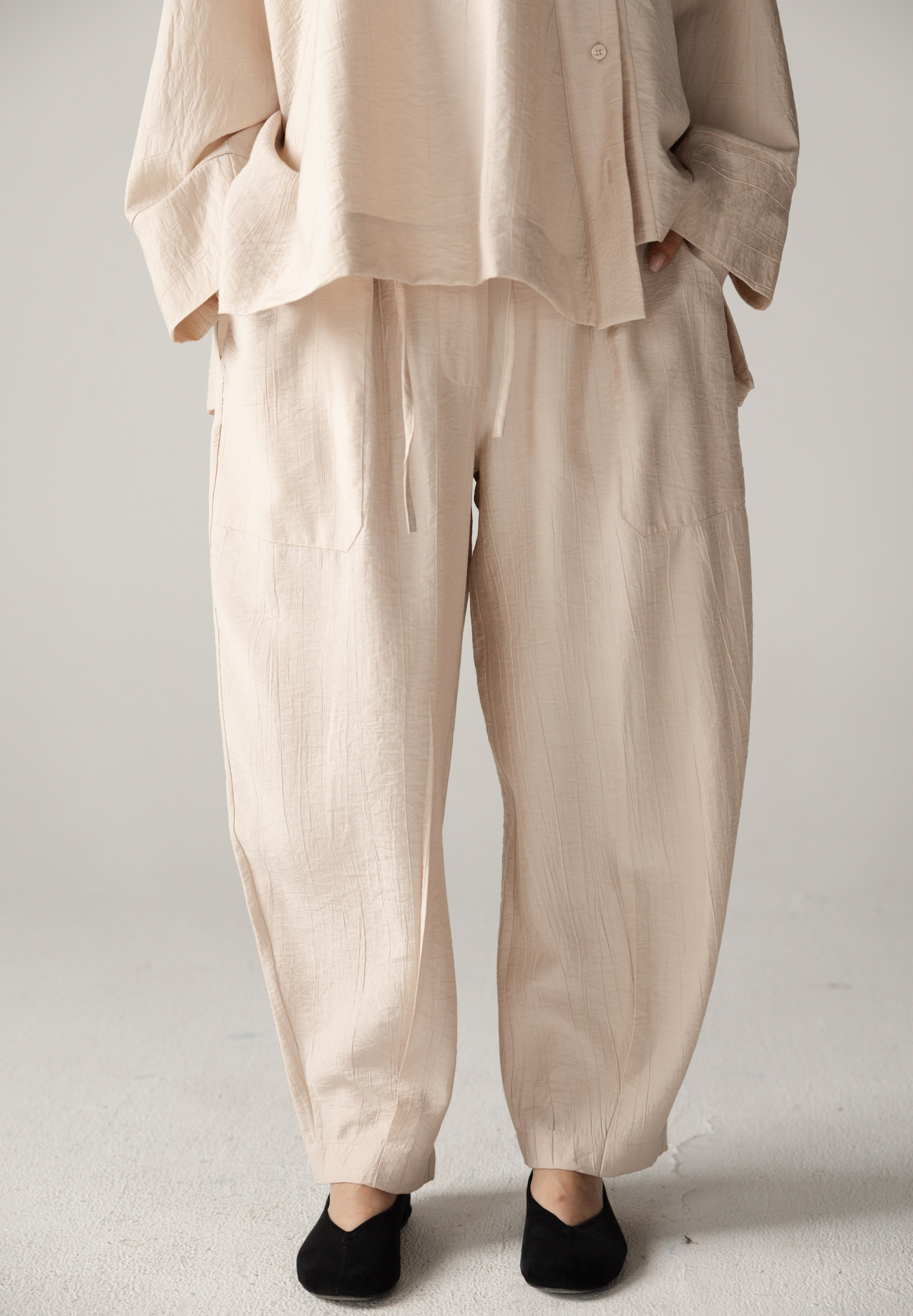 The Exhale Set Butter Beige - AB ESSENTIALS