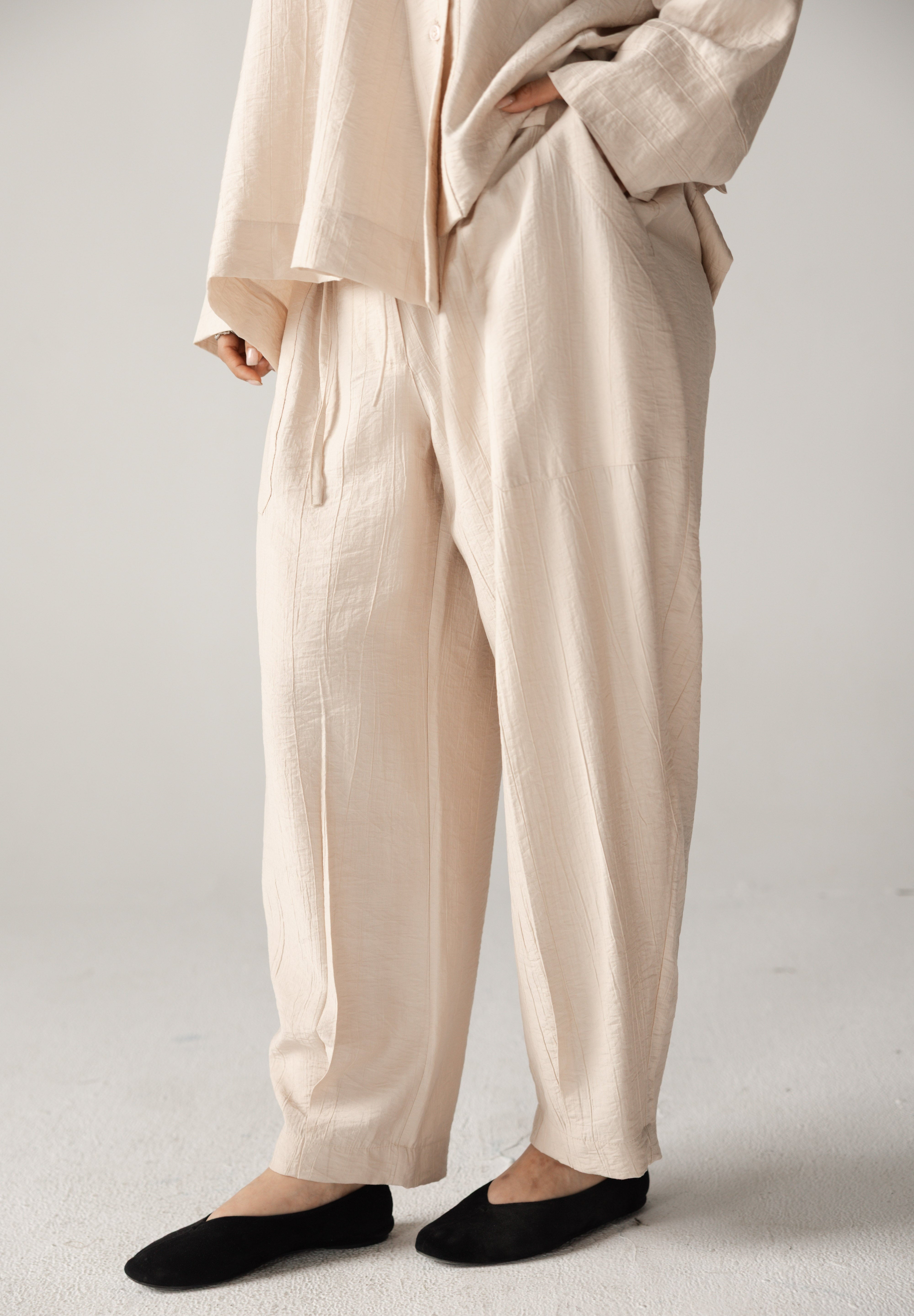 The Exhale Set Butter Beige - AB ESSENTIALS
