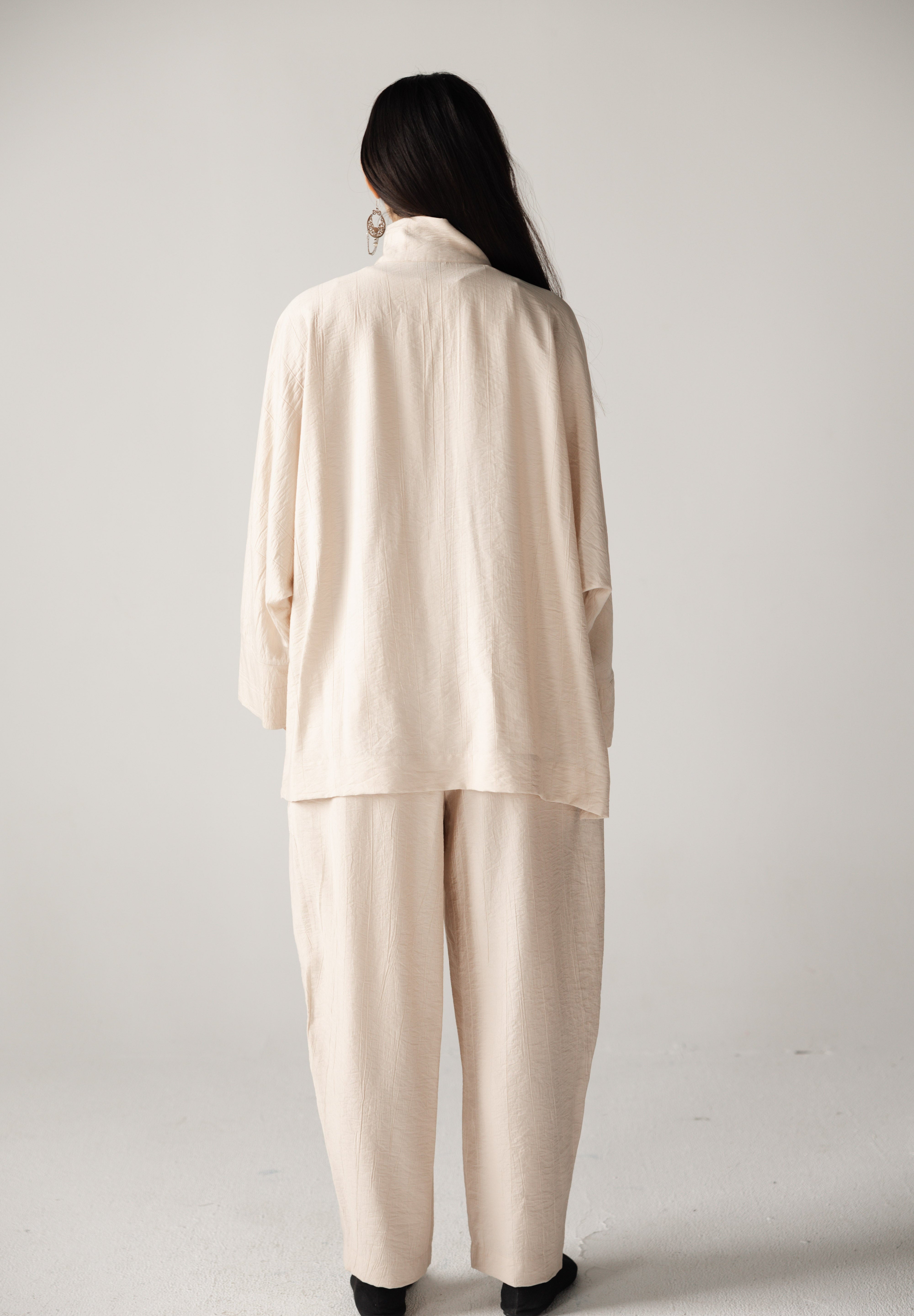 The Exhale Set Butter Beige - AB ESSENTIALS