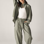 The Exhale Set Olive - AB ESSENTIALS