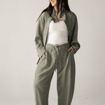 The Exhale Set Olive - AB ESSENTIALS