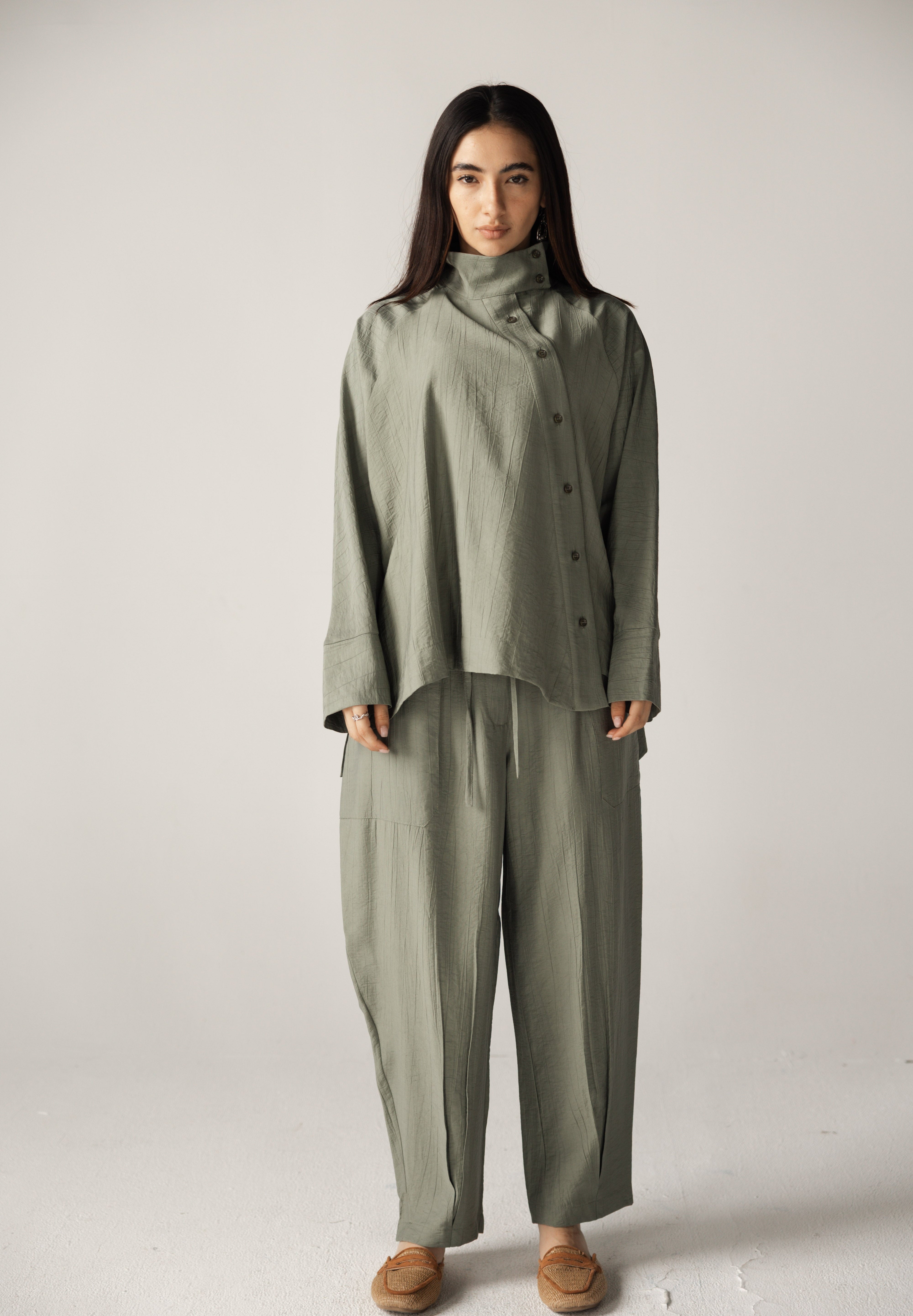The Exhale Set Olive - AB ESSENTIALS