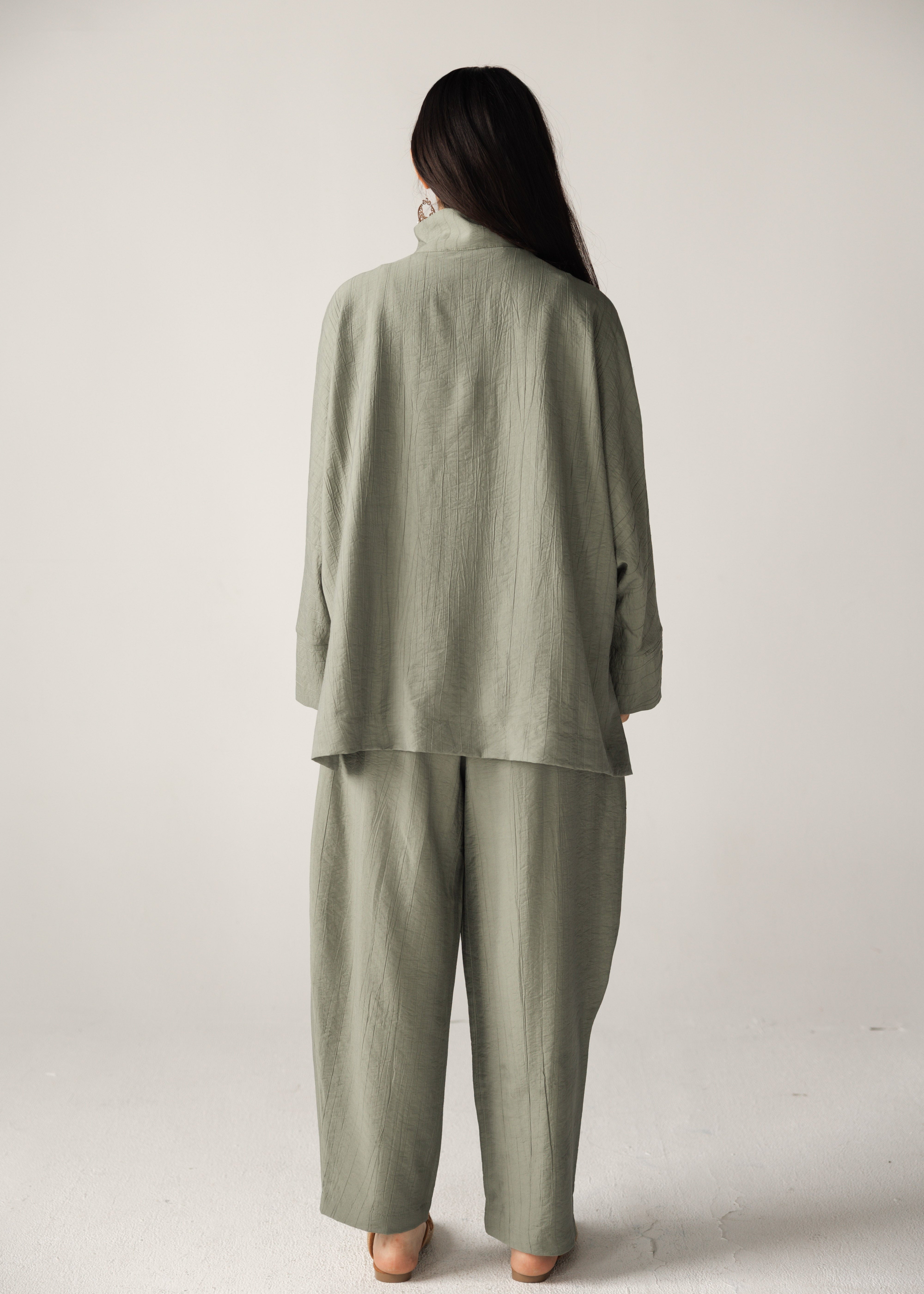The Exhale Set Olive - AB ESSENTIALS