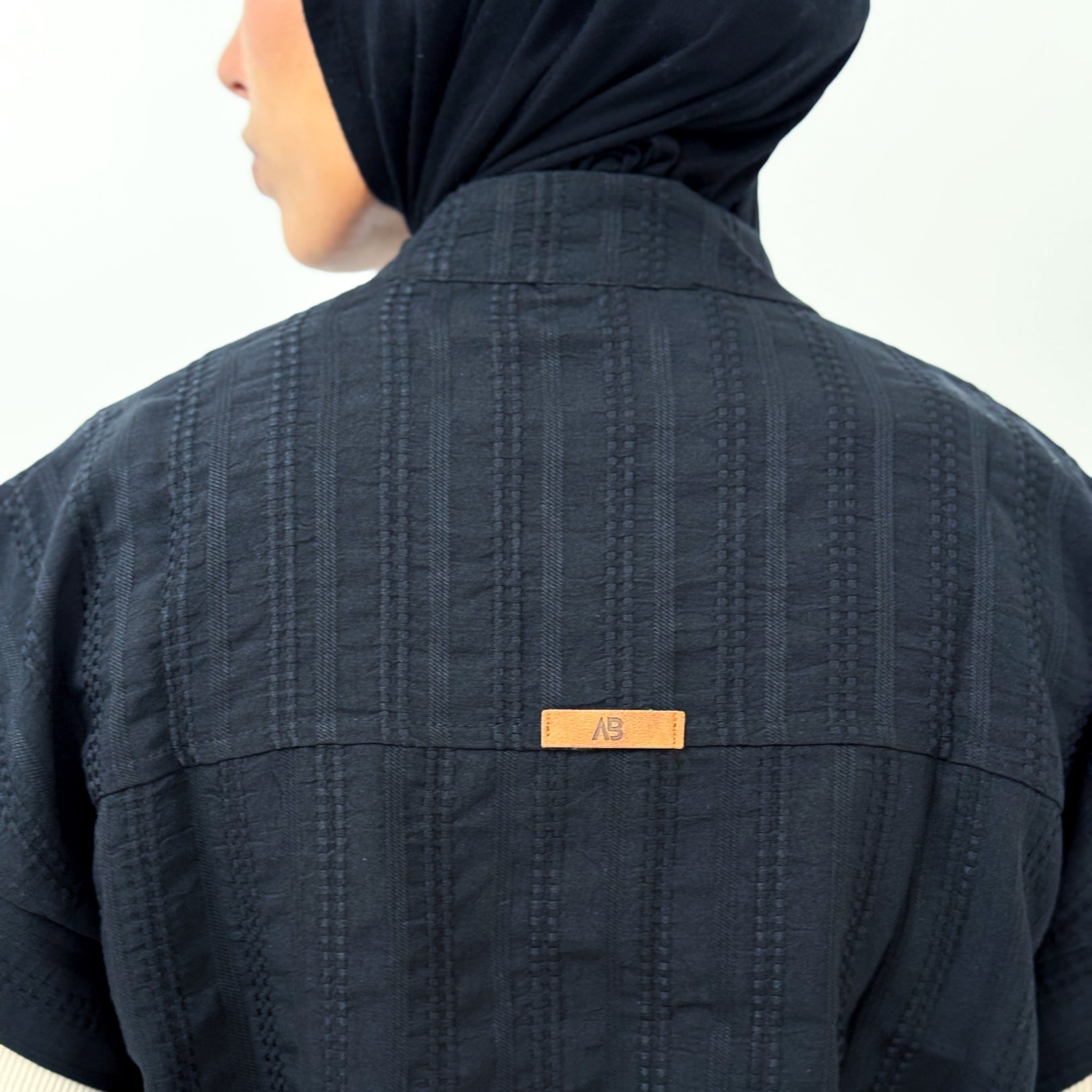The Linen Pair Set Black - AB ESSENTIALS