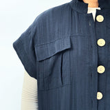 The Linen Pair Set Black - AB ESSENTIALS