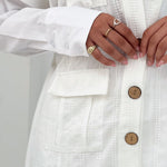 The Linen Pair Set White - AB ESSENTIALS