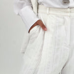 The Linen Pair Set White - AB ESSENTIALS