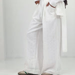 The Linen Pair Set White - AB ESSENTIALS