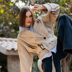 The Mini Trench Beige - AB ESSENTIALS