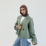 The Mini Trench Olive - AB ESSENTIALS