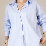 The Perfect Shirt Baby Blue - AB ESSENTIALS