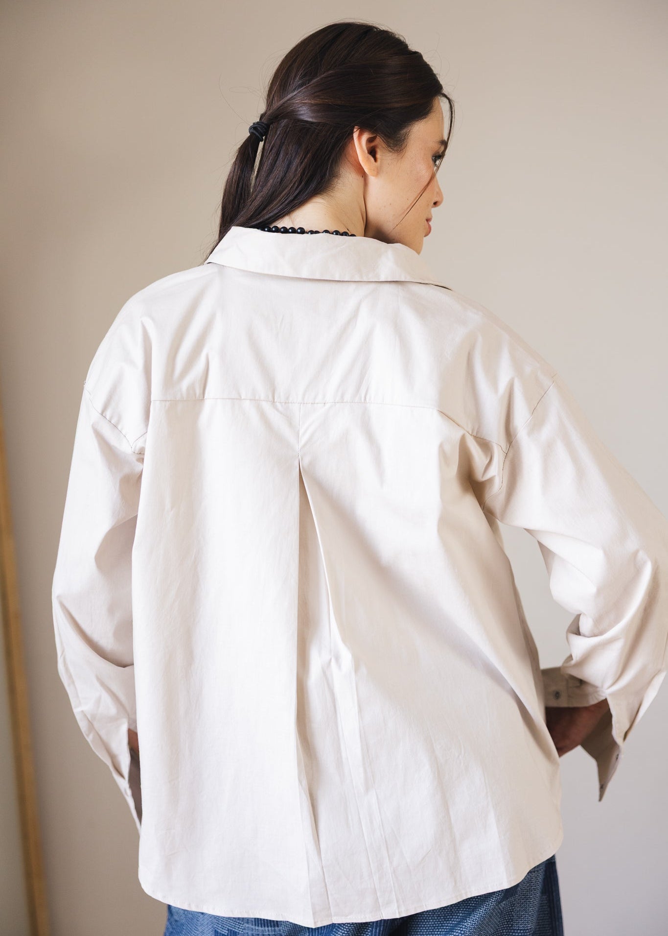 The Perfect Shirt Beige - AB ESSENTIALS