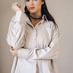 The Perfect Shirt Beige - AB ESSENTIALS