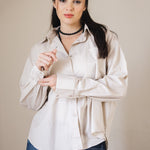 The Perfect Shirt Beige - AB ESSENTIALS