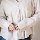 The Perfect Shirt Beige - AB ESSENTIALS