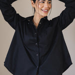 The Perfect Shirt Black - AB ESSENTIALS