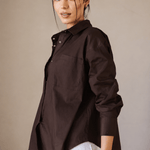The Perfect Shirt Brown - AB ESSENTIALS
