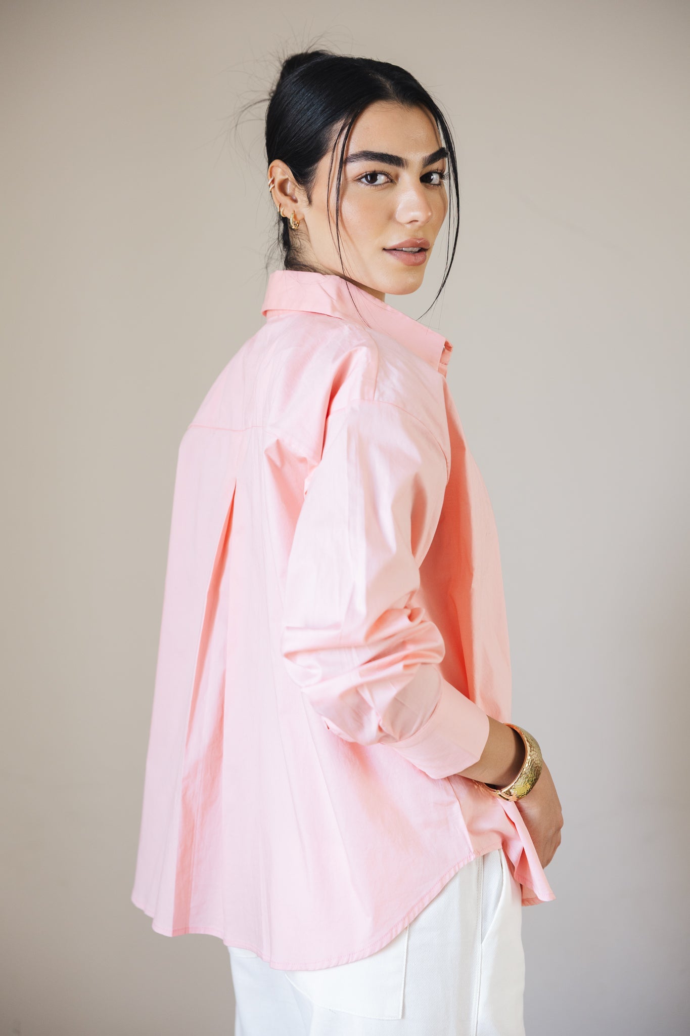 The Perfect Shirt Rose - AB ESSENTIALS