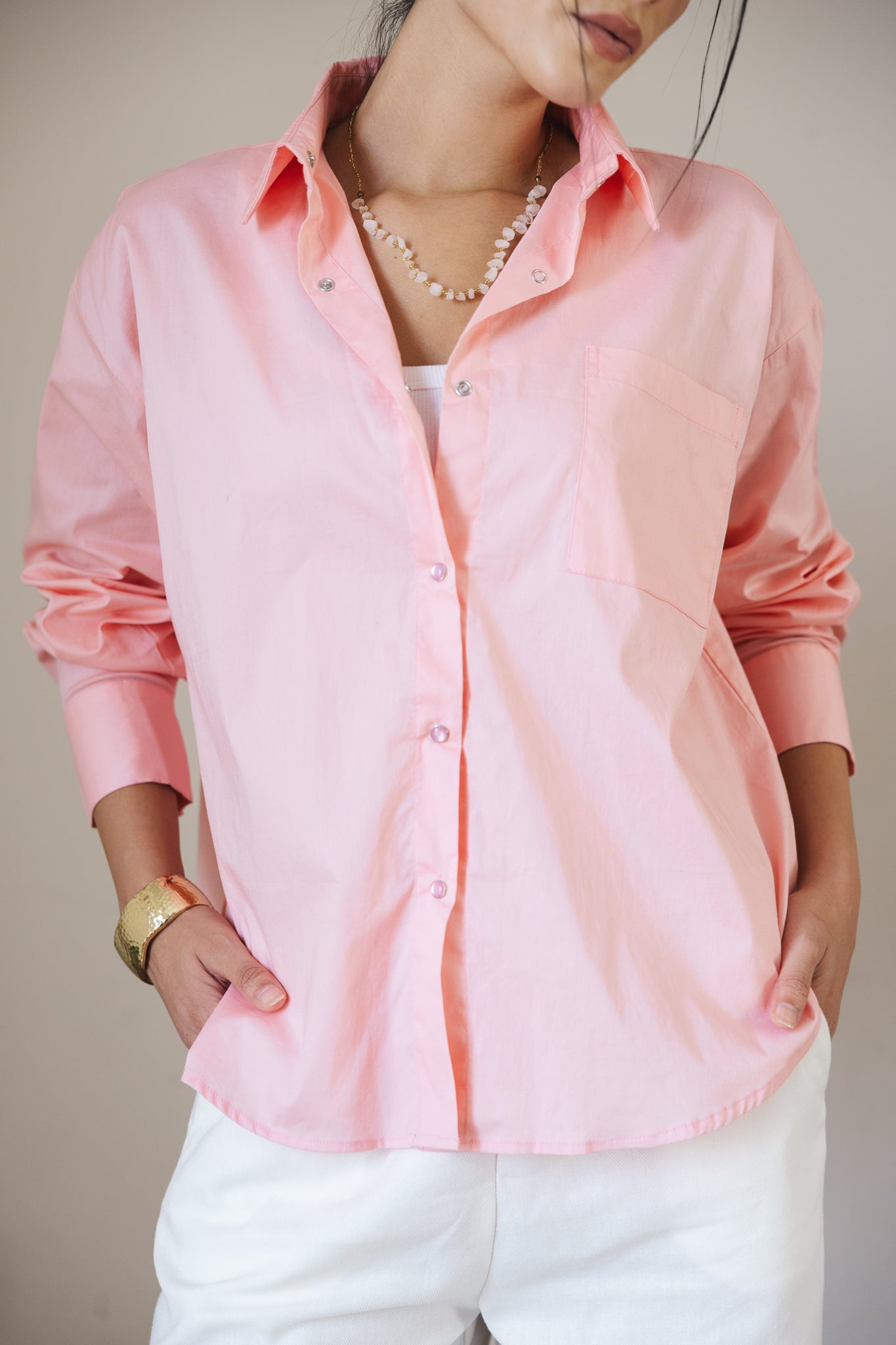 The Perfect Shirt Rose - AB ESSENTIALS
