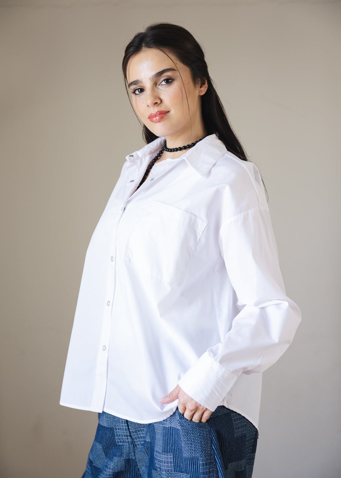 The Perfect Shirt White - AB ESSENTIALS