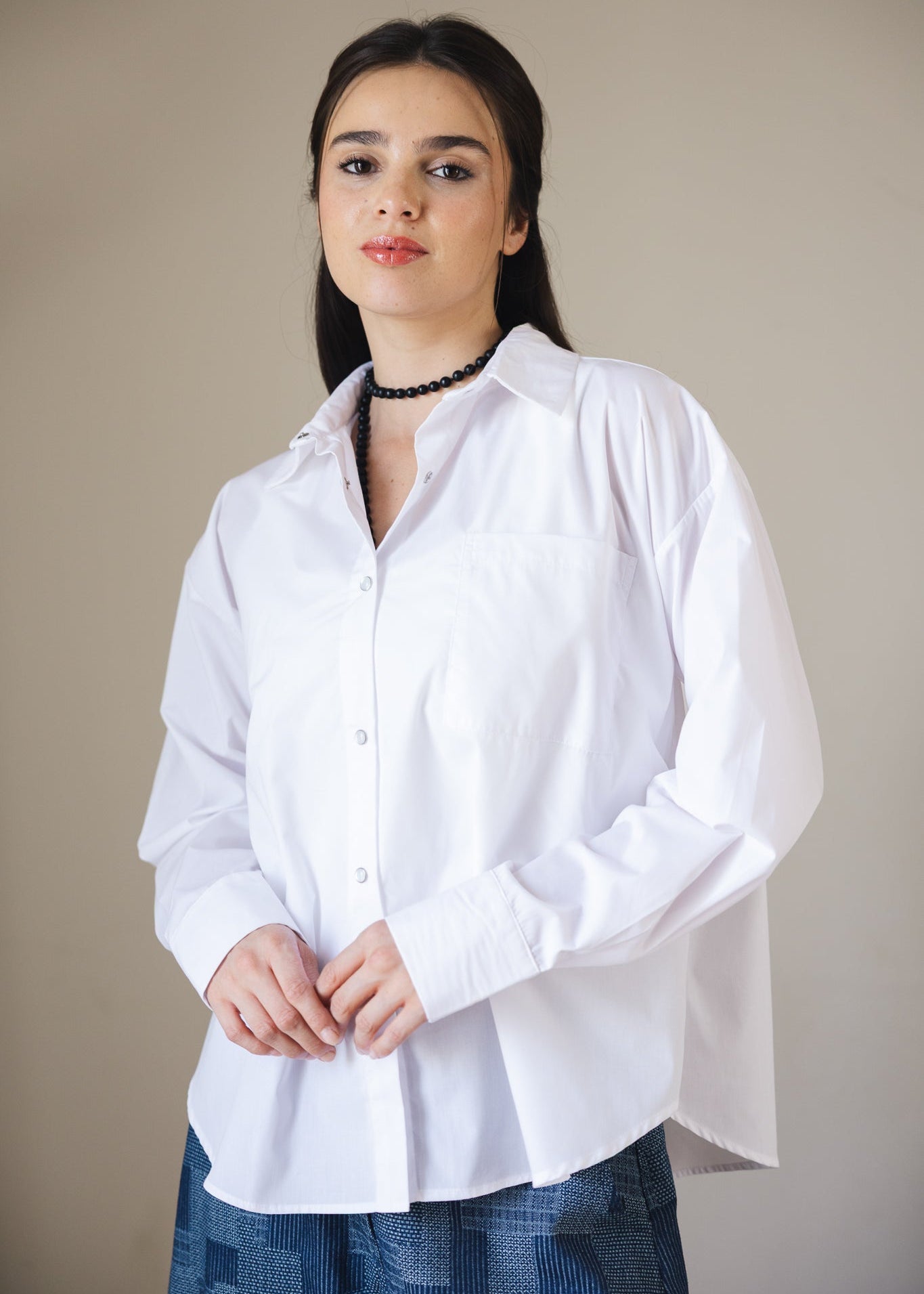 The Perfect Shirt White - AB ESSENTIALS