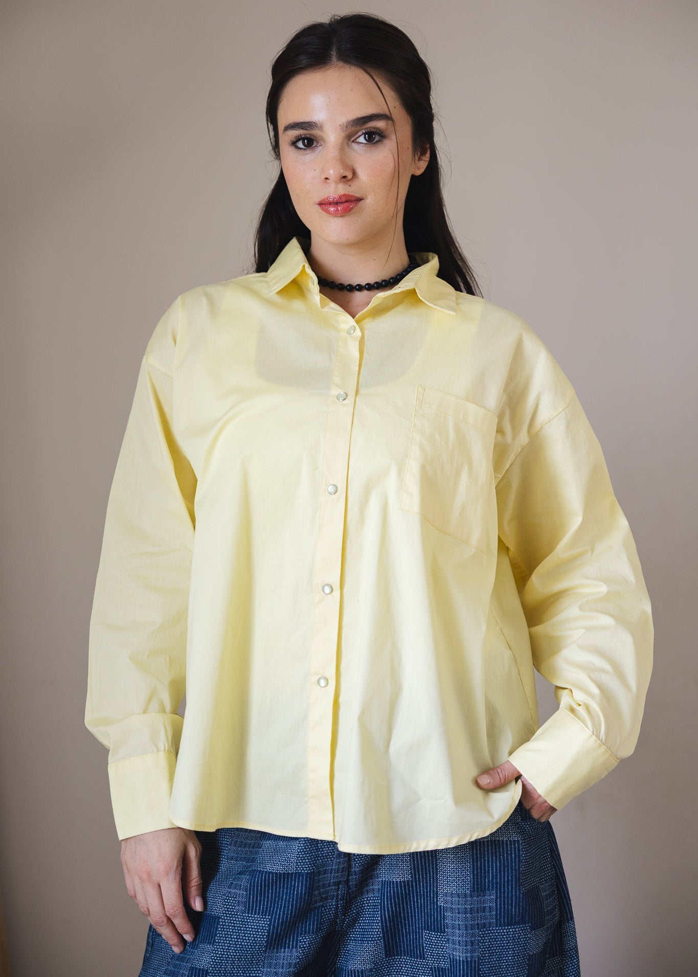 The Perfect Shirt Yellow - AB ESSENTIALS