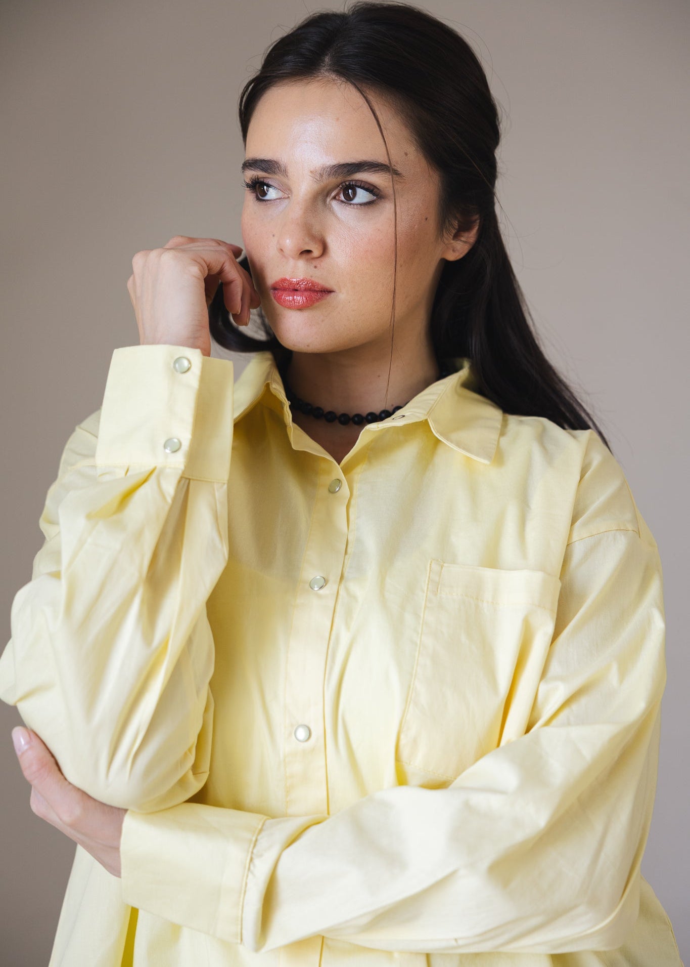 The Perfect Shirt Yellow - AB ESSENTIALS