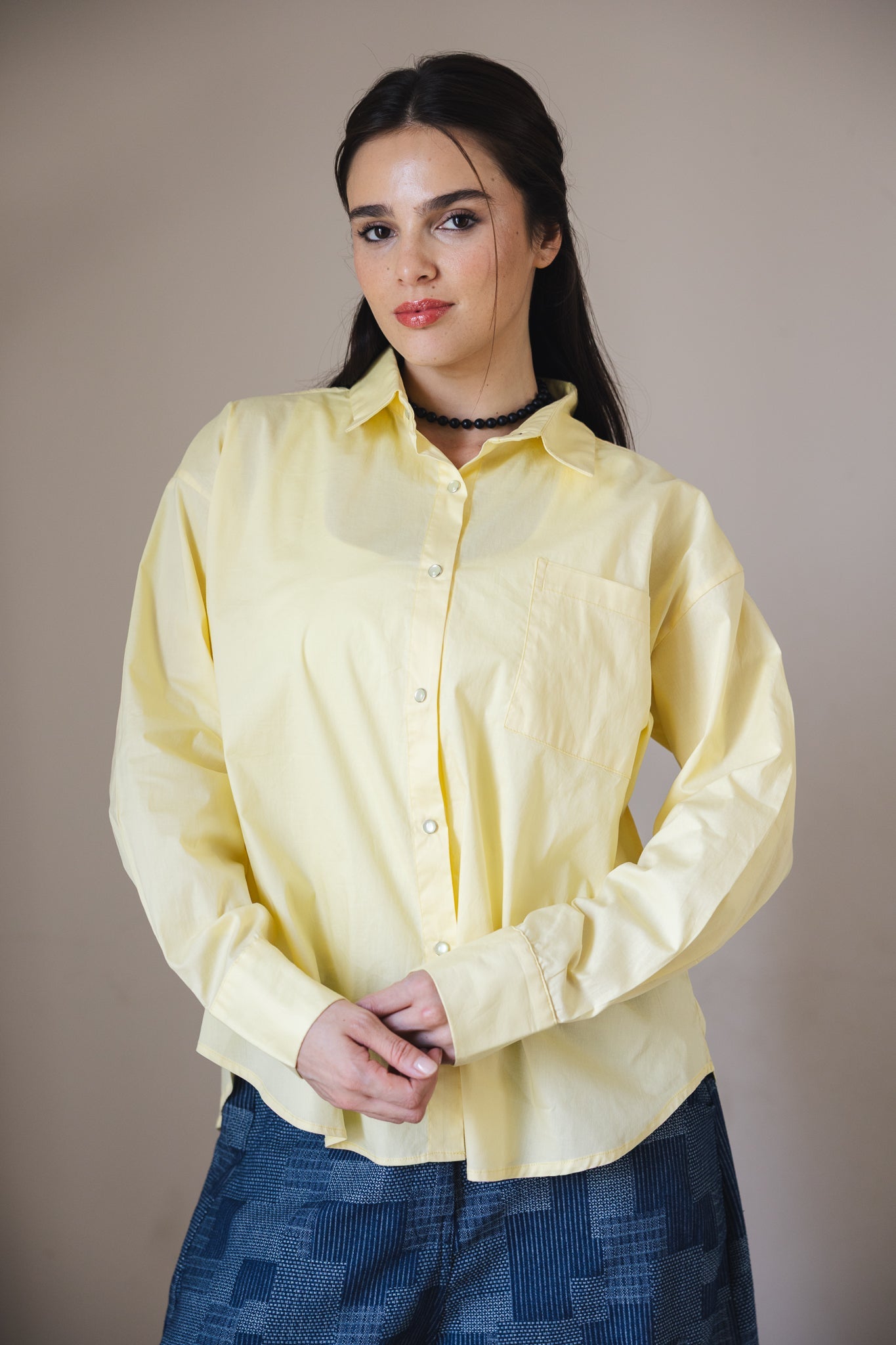 The Perfect Shirt Yellow - AB ESSENTIALS