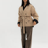 Trench Jacket Beige - AB ESSENTIALS