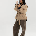 Trench Jacket Beige - AB ESSENTIALS