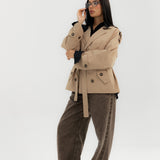 Trench Jacket Beige - AB ESSENTIALS
