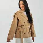 Trench Jacket Beige - AB ESSENTIALS