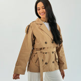 Trench Jacket Beige - AB ESSENTIALS
