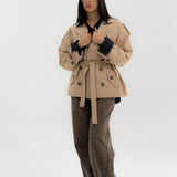 Trench Jacket Beige - AB ESSENTIALS