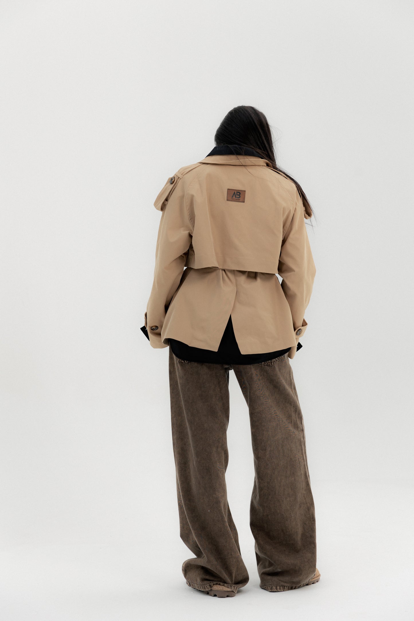 Trench Jacket Beige - AB ESSENTIALS