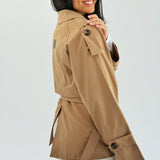 Trench Jacket Beige - AB ESSENTIALS