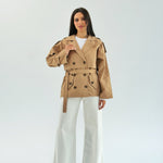 Trench Jacket Beige - AB ESSENTIALS